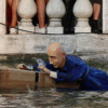 Jeff Bezos Wedding Protest Turns Viral Spectacle as Effigy Is Thrown Into Venice Canal Lauren Sanchez